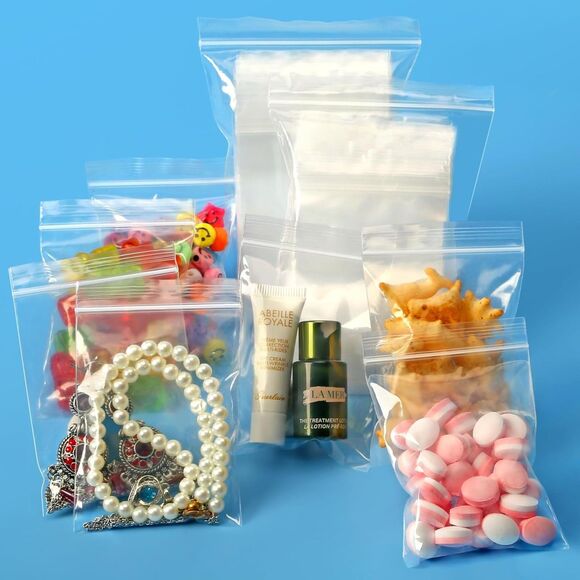 SPARTAN INDUSTRIAL Clear Resealable Zip Plastic 4"X6" Bags (Pack of 1000) NEW - Picture 5 of 7